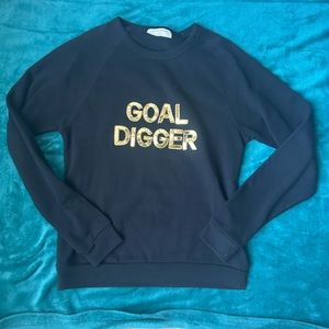 Goal digger sweater